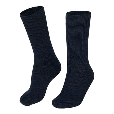 Heatkeeper - Thermo sokken dames - 36/41 - Donker Blauw - 1-Paar - Thermo sokken dames maat 35/38