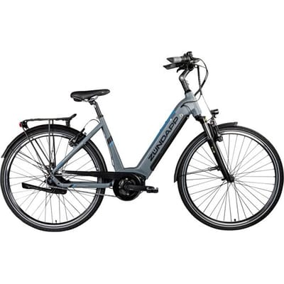 ZÜNDAPP Elektrische fiets City X600 (Grijs/blauw)