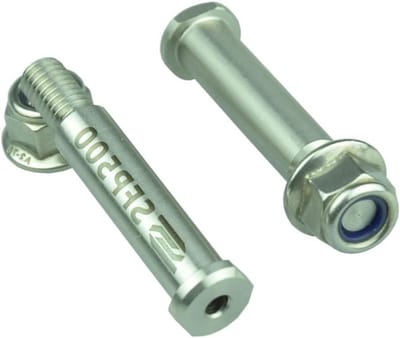 SCAR Roestvrijstalen voetsteunen voetsteunen pinnen compatibel met KTM SX SXF EXC EXC TPI EXCF 50-500 HUSQVARNA TC FC TX TE TEi FE FX GASGAS MC-E 5 MC MCF EC ECF 04-25 BETA TRIUMPH
