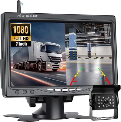 Achteruitrijcamera - Dashcam - Parkeersensoren Parkeerhulp - Zwart