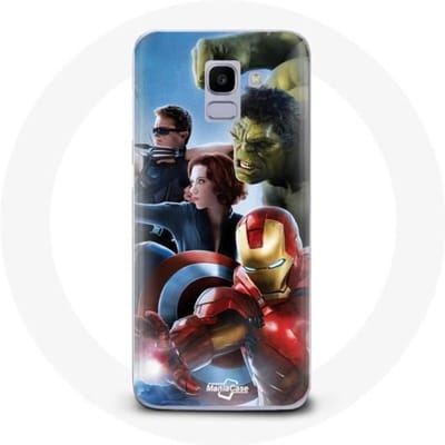 Hoesje voor Samsung Galaxy J6 2018 Avengers Age of Ultron