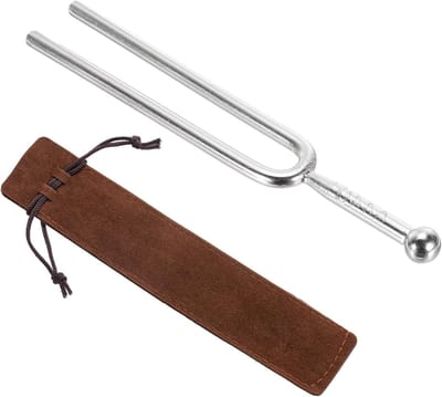 Tuning Fork A440 Hz van RVS voor Standaard Muziekinstrumenten zoals Gitaar en Viool, Perfect voor Stemmen en Muzikale Precisie