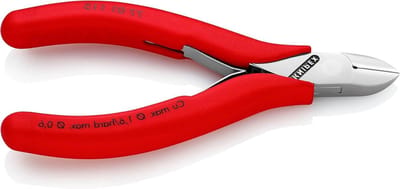 Precisie kniptang - Elektronica tang - Fijn metaal knippen - Geharde snijkanten - 115 mm - Multicolor