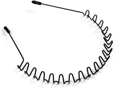 Set van 2 Elastische Haarbanden voor Mannen en Vrouwen, Niet-Slip, Geschikt voor Sport, Yoga en Schoonmaken