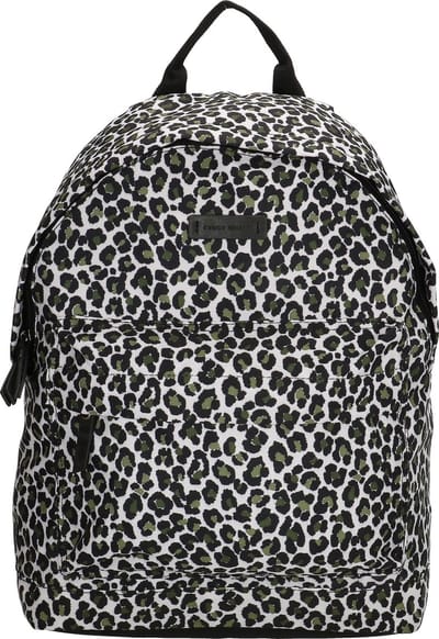 Enrico Benetti Panter Print Rugzak Rugtas School Tas 4-8 Jaar Olijfgroen