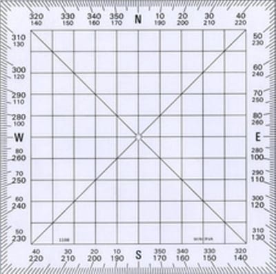 Minerva navigatie sjabloon 130 x 130 mm