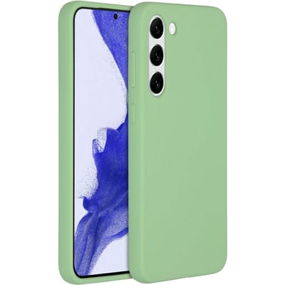 Accezz Galaxy S23 Plus Liquid Siliconen Hoesje Groen