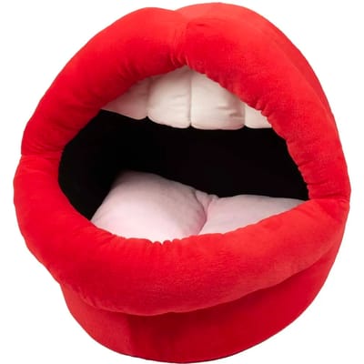 Coockoo Kattenhuisje Meow Mouth Rood