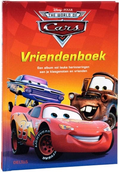 Disney Cars vriendenboek Vriendenboekjes