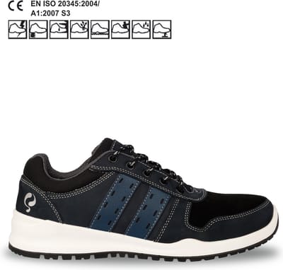 Quick Schoen Sport QS0920 Laag S3 - Blauw - 47
