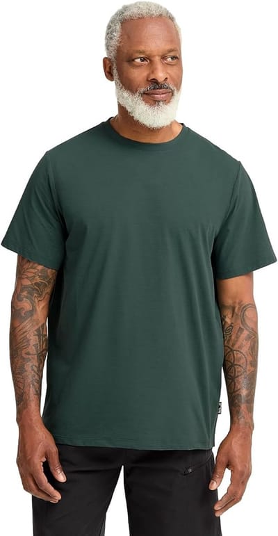 JACK WOLFSKIN - TRAVEL Tee Men sago palm - Grey