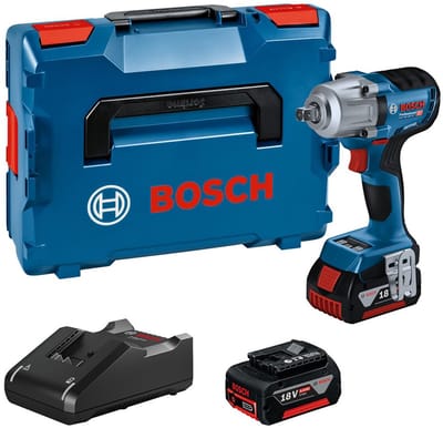 Bosch Professional GDS 18V-450 PC Accu slagmoersleutel 450Nm 1/2 borgpin 18V 5.0 Ah in L-Boxx - 06019K4103