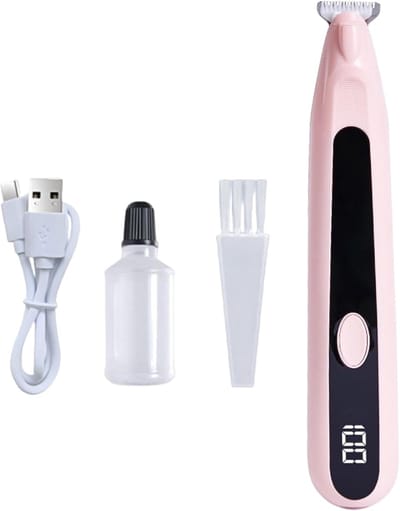 Elektrische Naadverwijderaar - Naadlosser Machine - Precisie Borduren - Eenvoudige Naadverwijdering - 17 cm Lengte - Roze