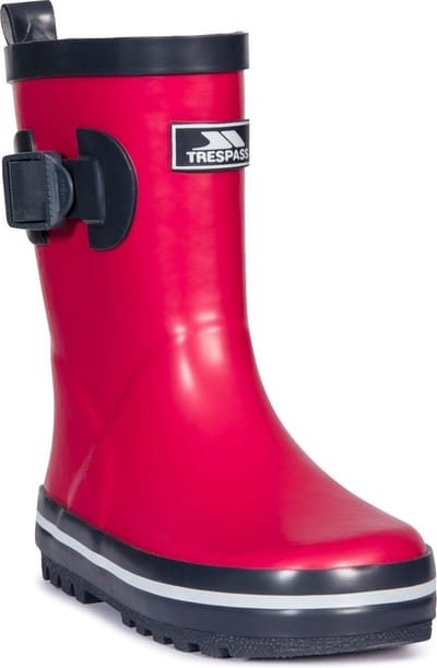 Trespass kinderlaarzen Trumpet - Kids Welly Pink Lady
