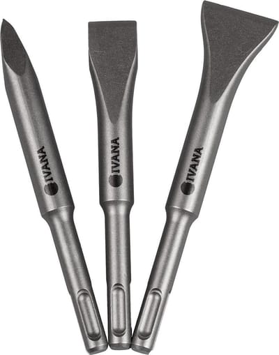 Ivana Beitelset Sds-Plus Punt/Plat/Spade 140mm - 3-Delig