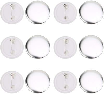 Dailygoods- Button Badges 100 Stuks - 37mm Rond - Metaal - Badge Maker - Duurzaam - Lichtgewicht - Handzaam