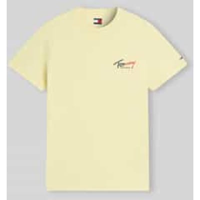 slim fit T-shirt van puur katoen