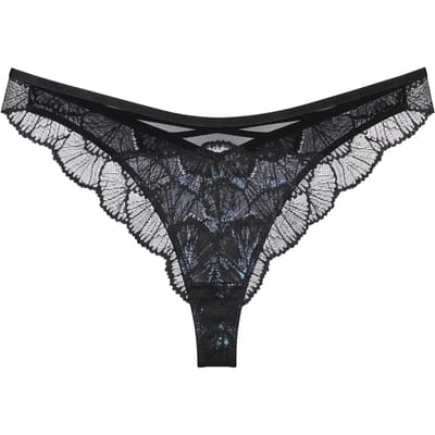 Triumph Palina Moonlight Kiss Brazilian Dames Onderbroek - ZWART