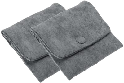 Dailygoods- Sieradenzakjes 2 stuks - Fluwelen Opbergzakjes - Draagbaar - 10 x 10 cm - Zacht en Lichtgewicht - Bescherming tegen Krassen - Opbergzakje
