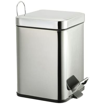 Bravat cosmetic bin with soft close 3 liters square 639250