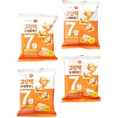 Protein Bakery High Protein Nunezine Chips Snack Sucré Croquant 55g x 4 Paquets