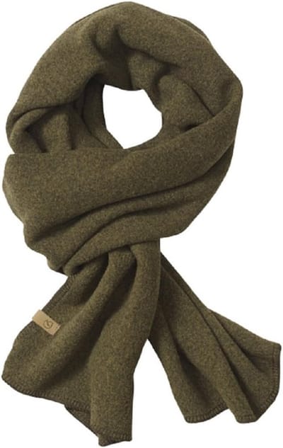 Fleece Sjaal - Warme Nekwarmer - Buiten Wandelen - Lichtgewicht Opvouwbaar - One Size - Donkergroen