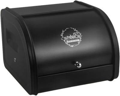 Metalen Brooddoos - Broodtrommel Roldeksel - Brood Vers Houden - Landelijke Vintage Stijl