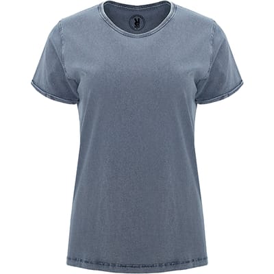 Roly Dames/Dames Husky T-Shirt (Denim Blauw)