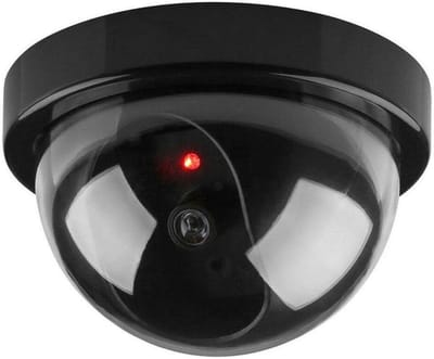 Dummy bewakingscamera met knipperend LED-licht voor buiten