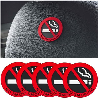 Dailygoody - Niet-roken autostickers - Zelfklevende stickers