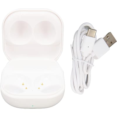Bekabelde Oplaadcase voor Samsung Galaxy Buds 2 Vervangende Oplaadcase voor Galaxy Buds 2 SM R177 white