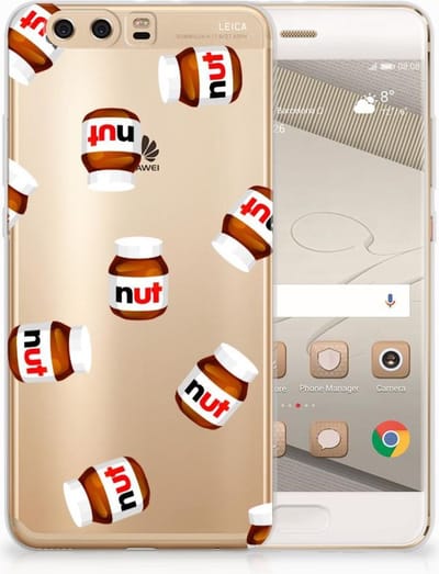 Huawei P10 Plus Siliconen Case Nut Jar