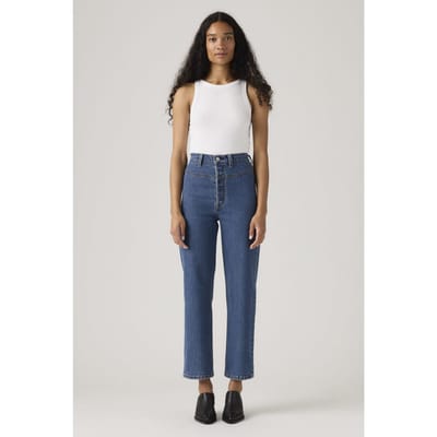 Levi's Ribcage Western Yoke Valley View Stone Taglia: W27L27 | Pantaloni Outlet | Donna