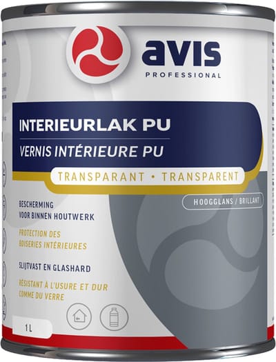 Avis Polyurethane Hoogglans Blanke Lak - 1 l
