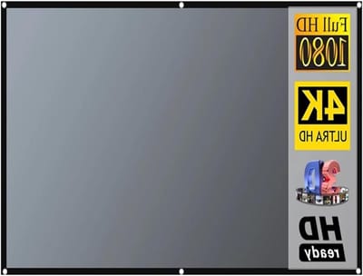 Projectiescherm - Beeldweergave - Thuisbioscoop - Anti-licht doek - 84 inch - Grijs