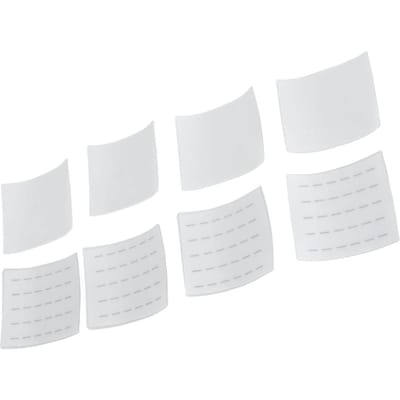 8 Vel Zelfklevende Wimperstrips voor Nepwimpers Geen Lijm Aanbrengen Zwart Transparant Waterdicht