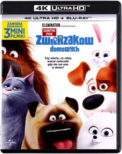 Huisdiergeheimen [Blu-Ray 4K]+[Blu-Ray]