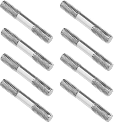 Dailygoods- Studs M6x40mm - Dubbelzijdige Schroefdraad - Roestvrij Staal - Schokbestendig - Anticorrosie - Hoge Precisie - Schroeven