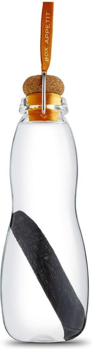 Black&Blum - Eau Good Drinkfles glas - 600 ml - Oranje