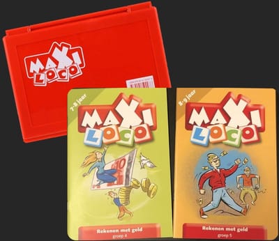 Voordeelset Loco Maxi: Basisdoos + Rekenen met geld groep 4 + Rekenen met geld groep 5