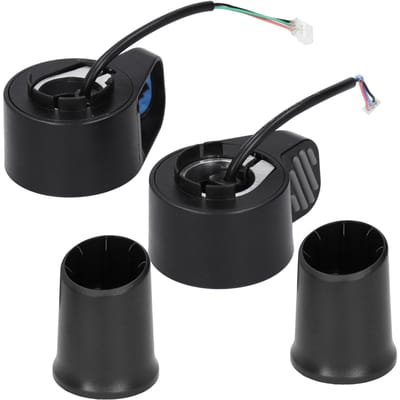 Duim Gashendel Accelerator Links Rechts Vervangingsonderdeel voor XiaomiNinebot ES2 Elektrische Scooter black