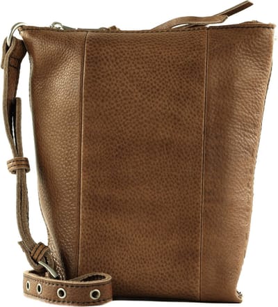 FREDsBRUDER Leren Schoudertas Mia Essential Bag Caramel Lichtbruin