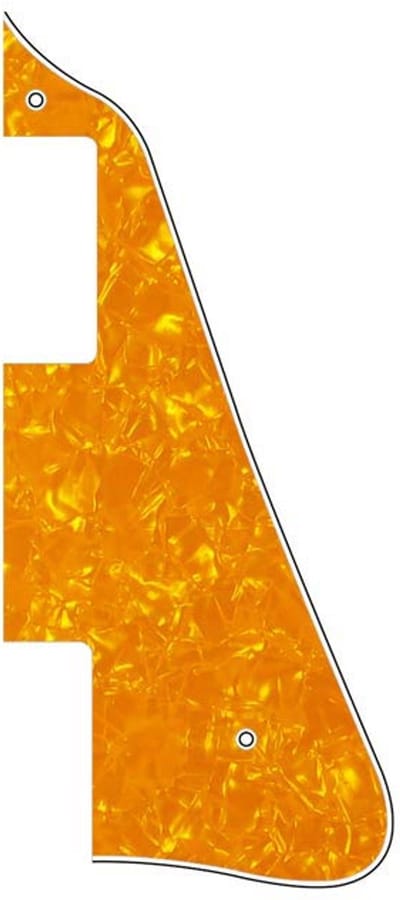 Boston LP-313-PY pickguard, LP-model, standard, 3 ply, pearl yellow