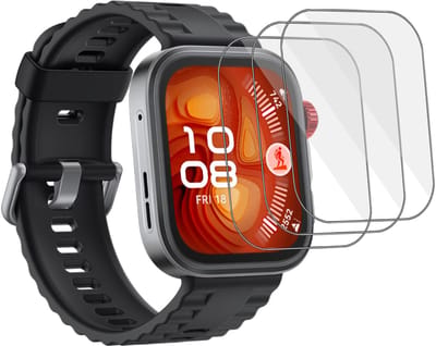 3x Folie Screenprotector Geschikt voor Huawei Watch Fit 4 Pro - Screenprotector - Beschermglas Folie