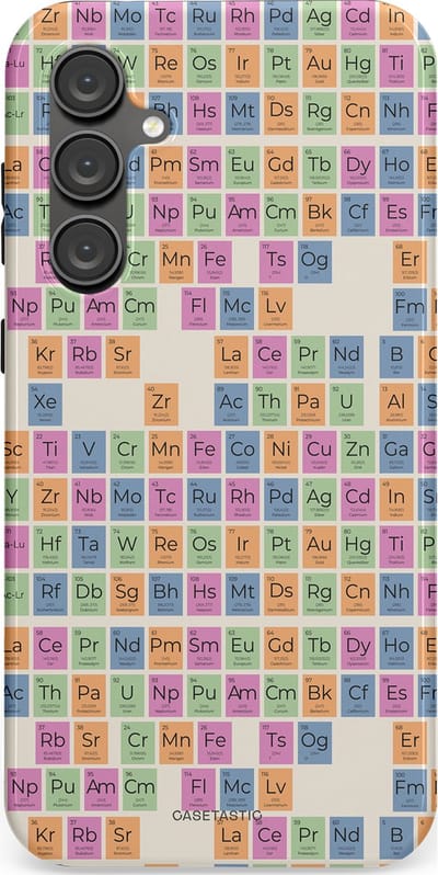 Casetastic Hoesje Geschikt voor Samsung S23 FE - Stijlvolle Beschermende Duo-layer Case - Atomisch Mooi