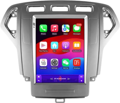 Autoradio met bluetooth - Carplay - Voor Ford Mondeo Mk4 / Galaxy (2007-2010) - Geschikt voor Apple en Android - Stereo - Navigatie - Navigatiesysteem auto - 2GB 32GB