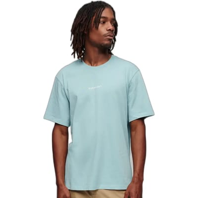 Superdry Code Surplus Logo T-shirt Met Korte Mouwen Blauw M Man