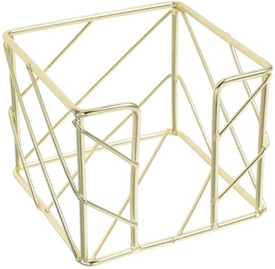 Unyqoos® Elegante metalen bureauorganizer voor notities en schrijfwaren