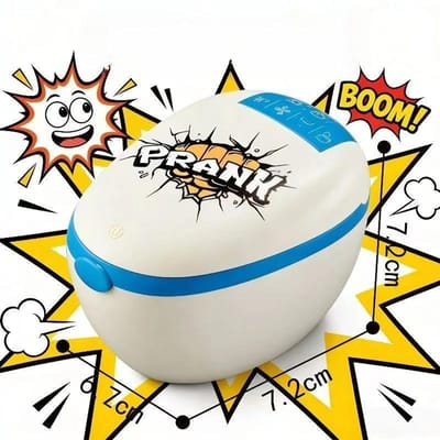 Grappige Toilet Spin Prank Doos Pop-up Rubberen Spin Schrikdoos Feestspel Verrassing Grap Grappig Truc Speelgoed Voor Kinderen Halloween Cadeau