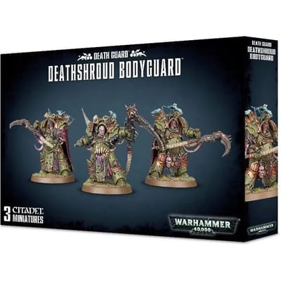 Beeldje Games Workshop Warhammer 40k - Death Guard Deathshroud Bodyguard